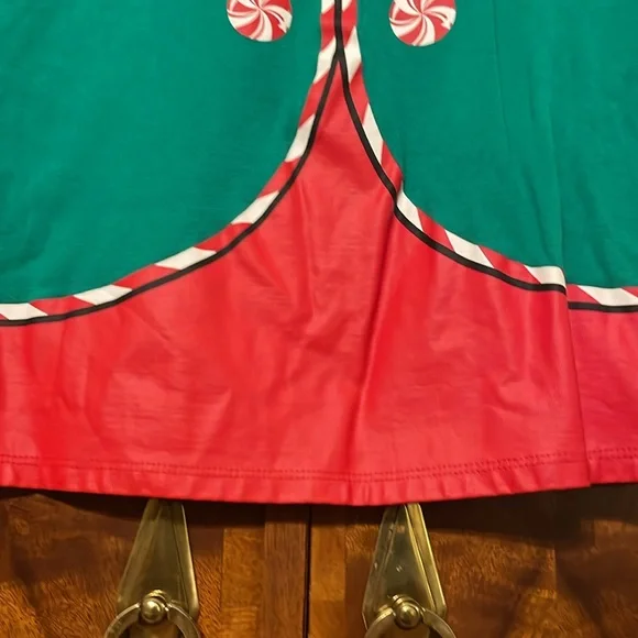 Wondershop Target Girls M Christmas Elf Long Sleeve Shirt Holiday Christmas - Picture 8 of 11